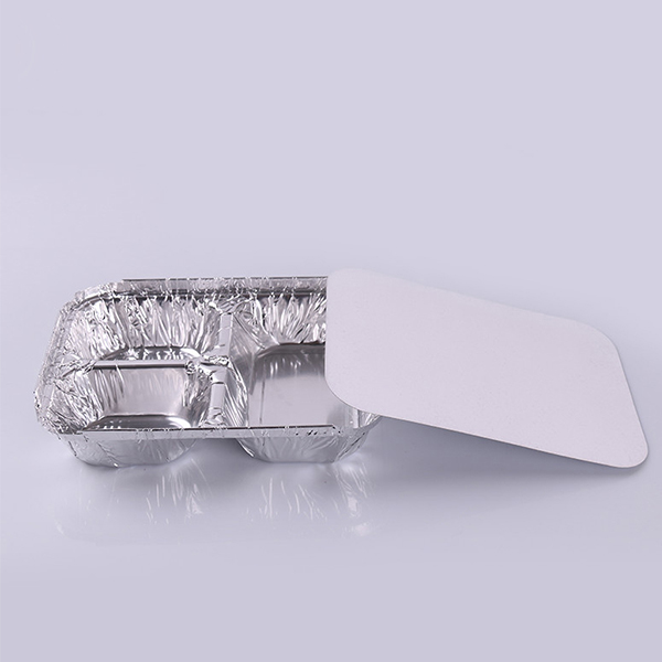 Récipients en aluminium à 3 compartiments 5