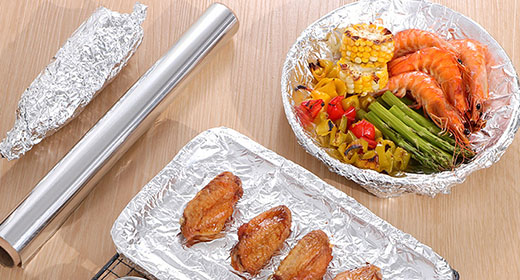 household aluminum foil rolls