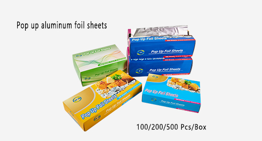 pop up foil sheets