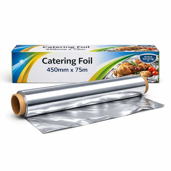 catering foil 450mm x 75m 4