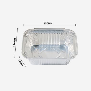 no 2 aluminum foil pan