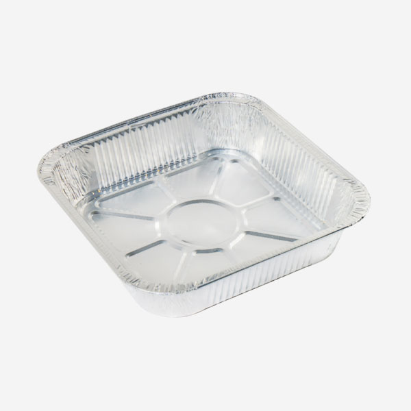 kwadratowe tace z folii 2